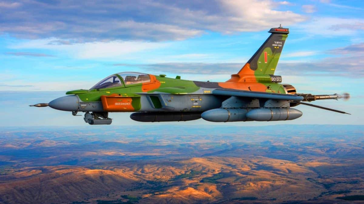 « Le Condor Leopard 1 dévoilé » : le char hybride capable de combattre sur terre et dans les airs fascine les armées Illustration de la présentation du char Condor équipé de la tourelle Turra 30 sur un châssis Leopard 1 modernisé.