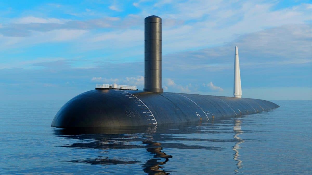 « Le futur sous-marin secret de 20 800 tonnes » : le pilier caché de la nouvelle dissuasion nucléaire américaine Illustration de la construction du sous-marin USS Wisconsin, un élément clé de la dissuasion stratégique américaine.