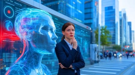 Illustration de la critique d'OpenAI par Steven Adler sur la sécurité psychologique des utilisateurs de ChatGPT.
