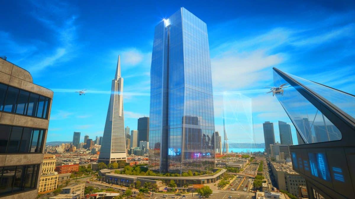 Anthropic défie la bulle IA : acquisition d’un gratte-ciel à San Francisco pour un avenir ambitieux Illustration de l'acquisition par Anthropic d'un gratte-ciel à San Francisco pour renforcer sa présence en intelligence artificielle.