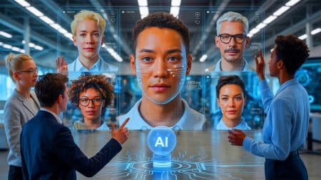 Illustration de la personnalisation des interactions avec l'intelligence artificielle grâce aux huit personnalités de GPT-5.1.