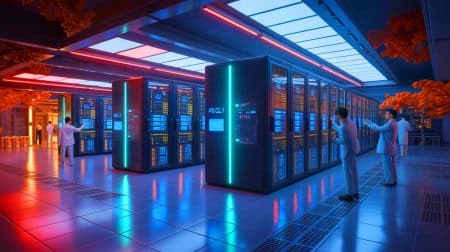 ERNIE 4.5 de Baidu : une avancée révolutionnaire qui transforme l’interaction homme-machine avec le multimédia Illustration de ERNIE 4.5, le modèle d'intelligence artificielle multimodal de Baidu.