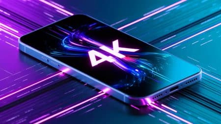Google Nano Banana 2 révolutionne la création vidéo : bientôt vos films en 4K grâce à l’intelligence artificielle Illustration de la création de vidéos IA en 4K avec Google Nano Banana 2 sur smartphone.