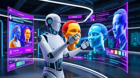 Illustration de GPT-5.1, l'IA d'OpenAI, offrant des interactions plus humaines et personnalisées.