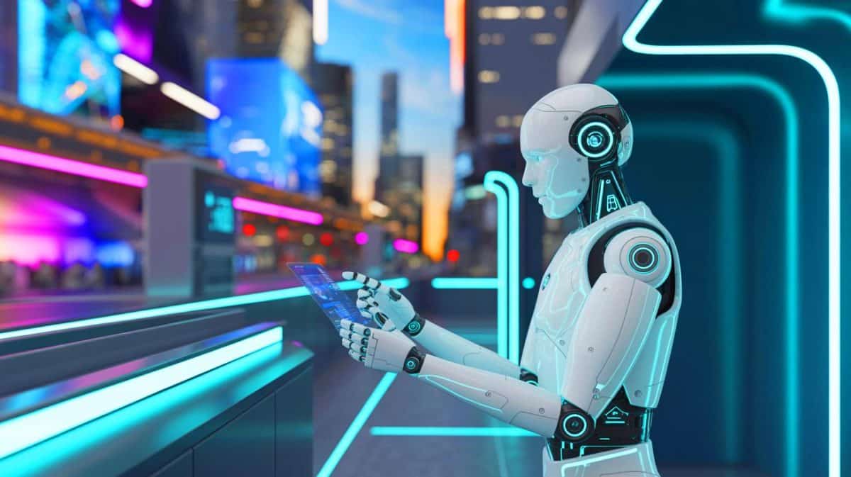 Illustration de l'impact des avancées technologiques en intelligence artificielle sur notre quotidien.