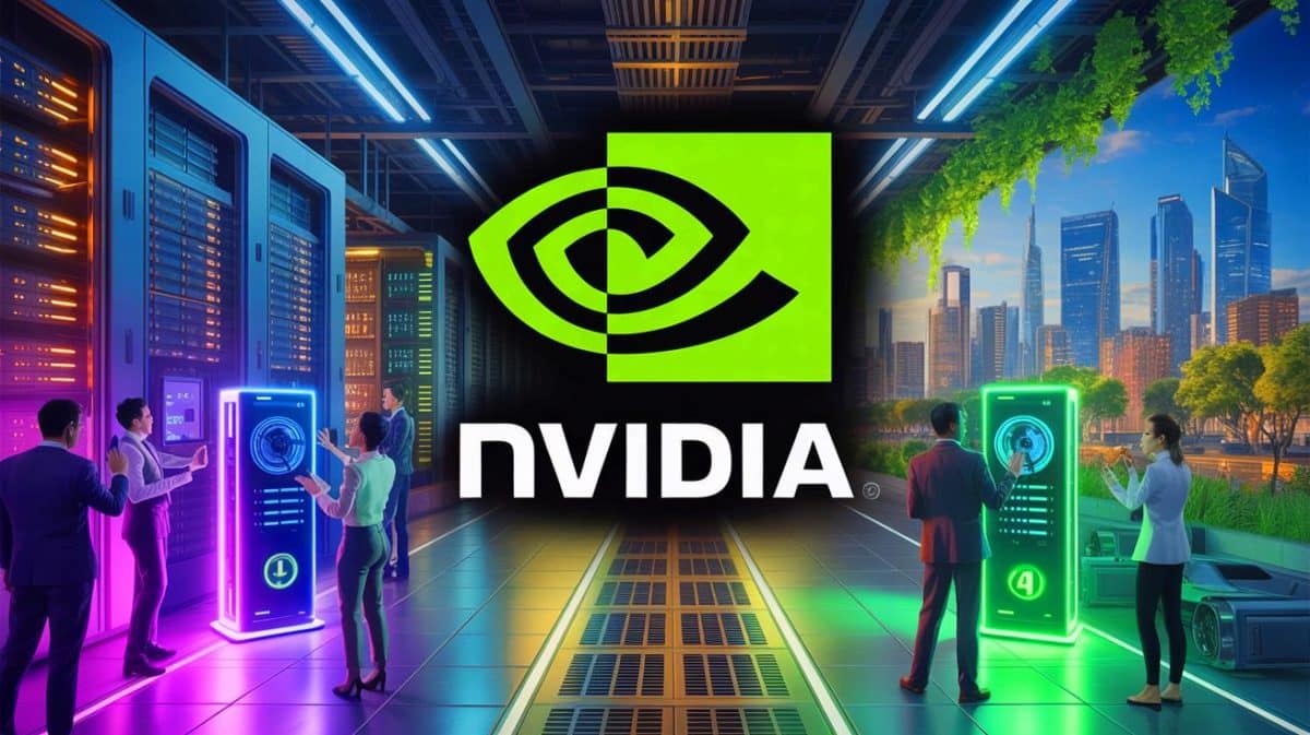 Nvidia accroît ses bénéfices de 65 % : la bulle IA démentie par des résultats financiers impressionnants Illustration de la croissance spectaculaire des bénéfices de Nvidia grâce à l'expansion de l'intelligence artificielle.