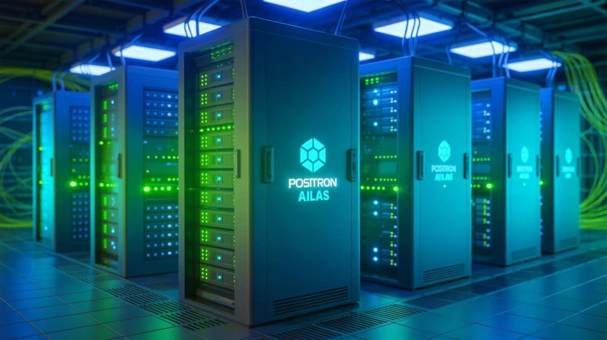 Positron AI Atlas : révolution technologique en marche, découvrez comment il transforme notre quotidien dès aujourd’hui Illustration de Positron AI Atlas et sa technologie d'intelligence artificielle écoénergétique.