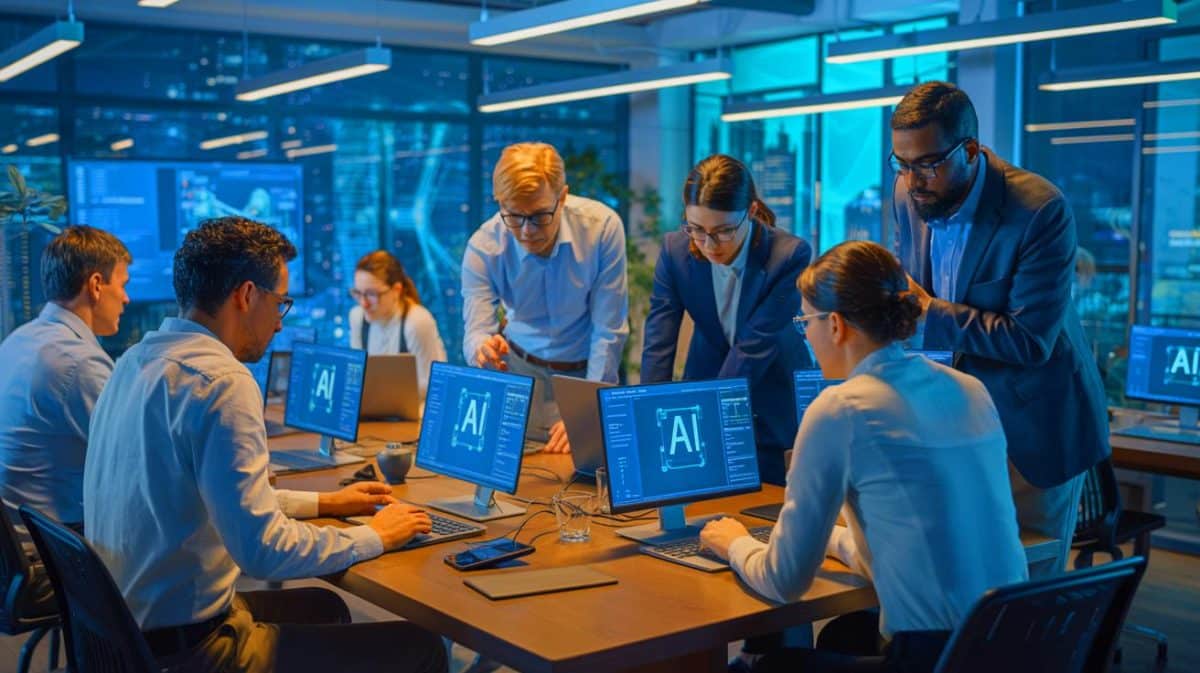 OpenAI propose des cours certifiants : devenez expert en intelligence artificielle et boostez votre carrière professionnelle Illustration de la formation certifiante en intelligence artificielle proposée par OpenAI.