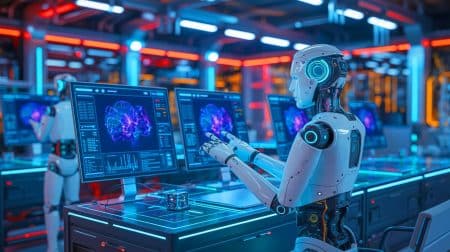 Illustration de l'annonce d'une intelligence artificielle générale par la startup japonaise Integral AI.
