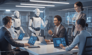découvrez comment l'intelligence artificielle révolutionne et façonne les métiers de demain, transformant les compétences et les secteurs professionnels pour un avenir innovant.